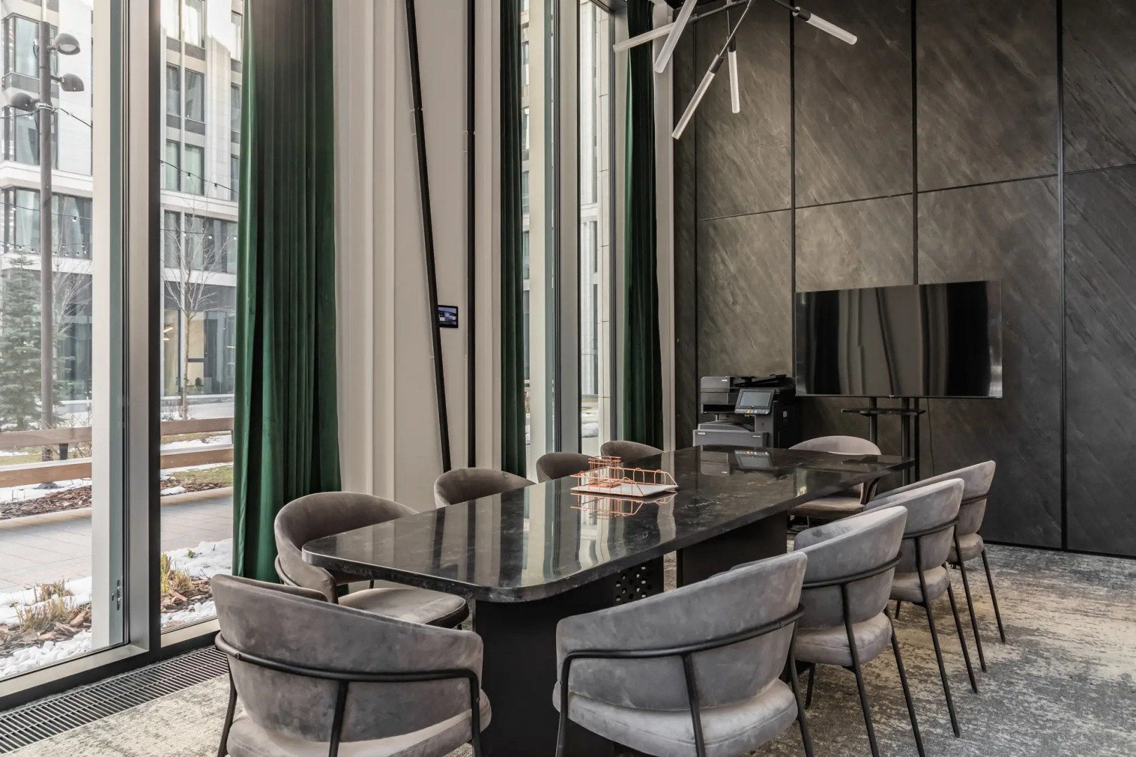 Квартира Moscow Deluxe Apartments Grand Residence SLAVA