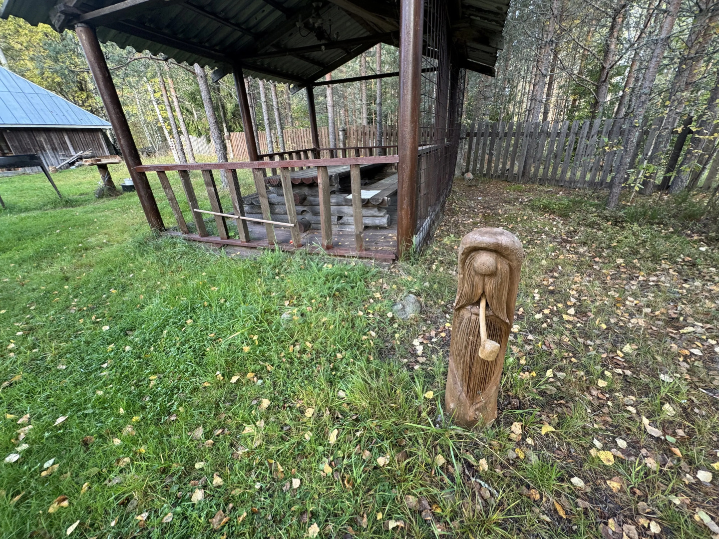 Частный дом Ретро-дача в Карельской деревне