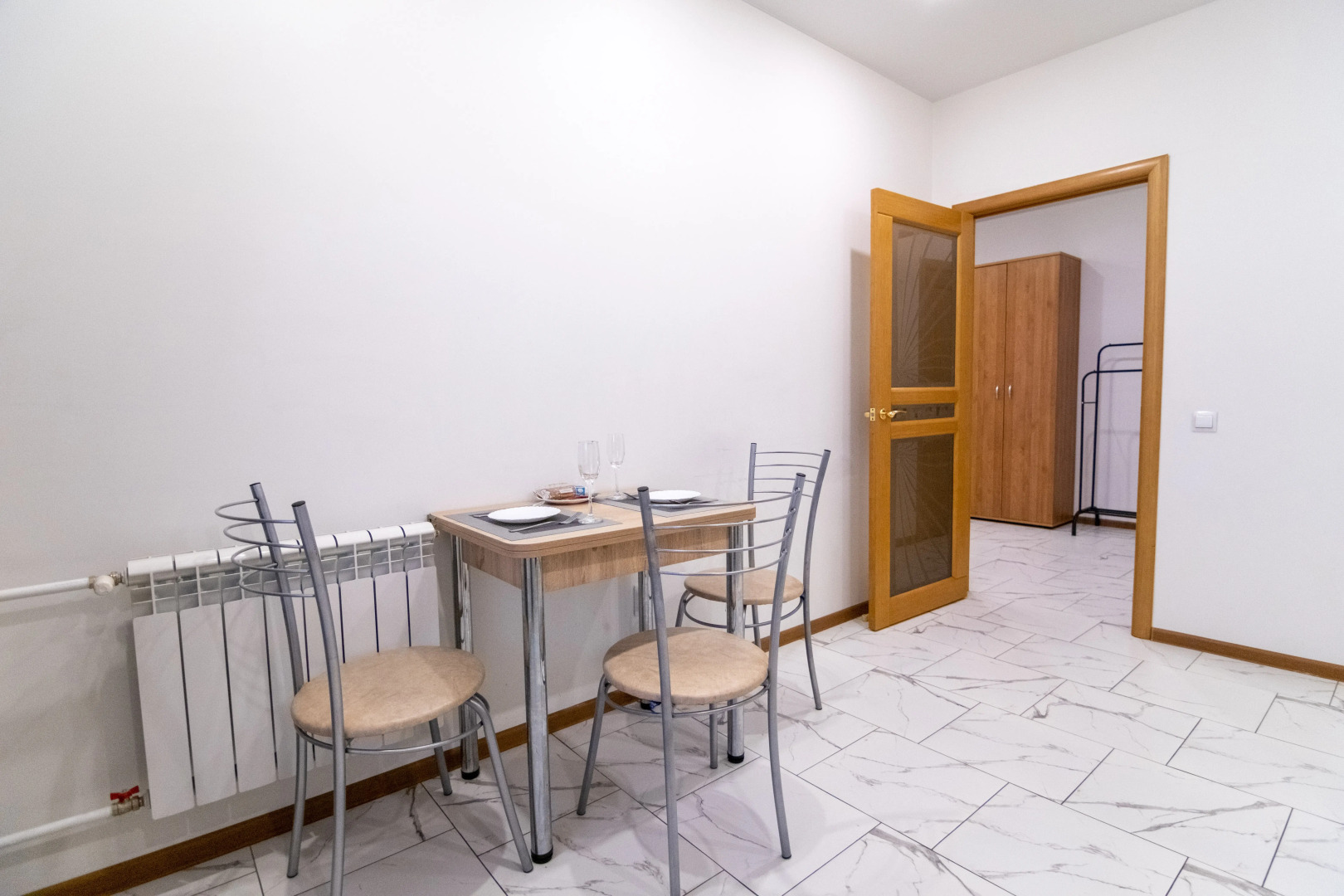 Апартаменты с светлым ремонтом на четверых