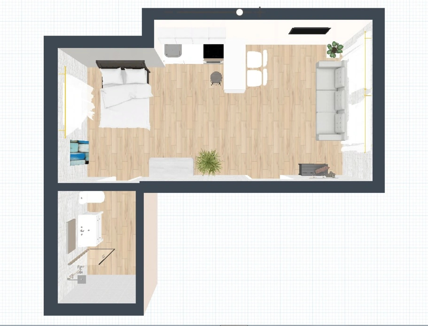 Квартира Лофт в Центре Города