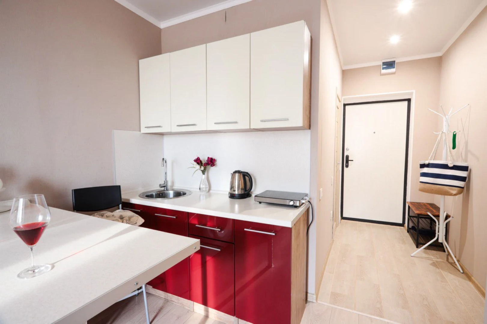 Квартира Уютная квартира-студия в ЖК Славянка