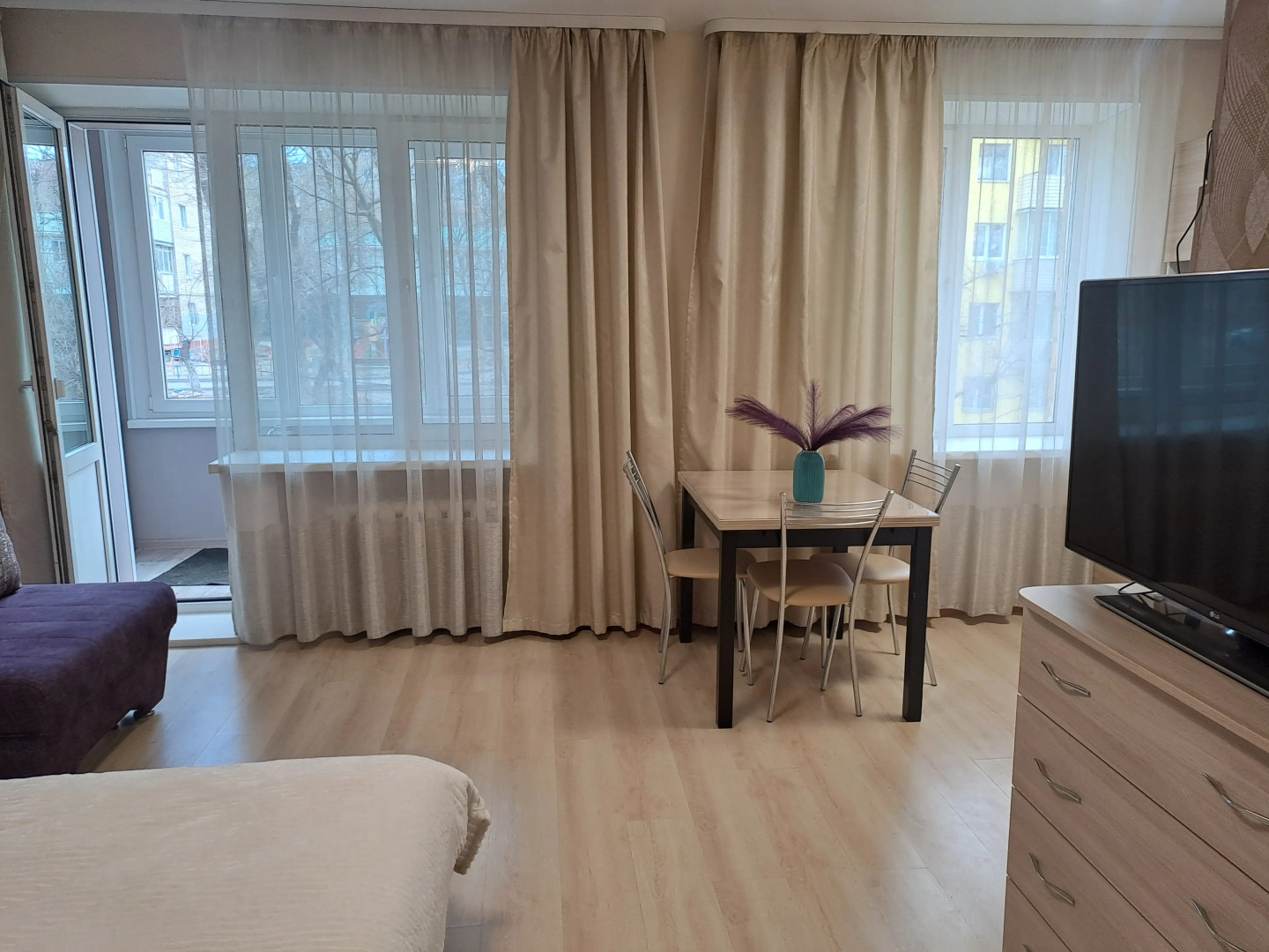 Квартира Уютная однокомнатная