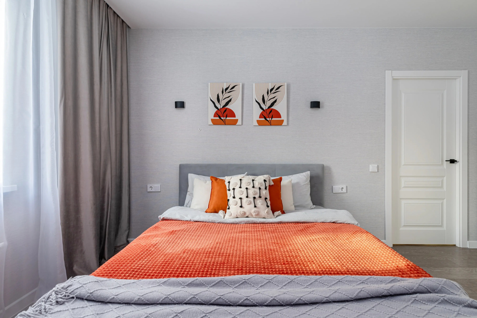 Апартаменты TatAparts оранжевая идиллия в современной студии