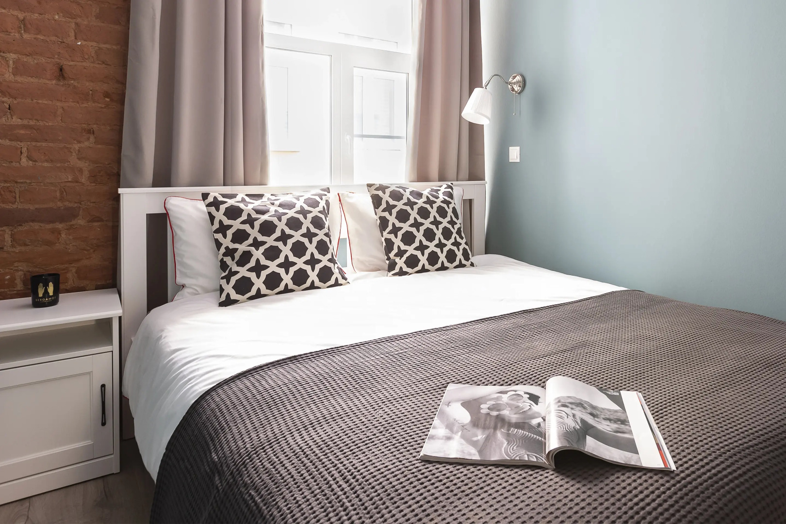 Апартаменты в скандинавском стиле у набережной