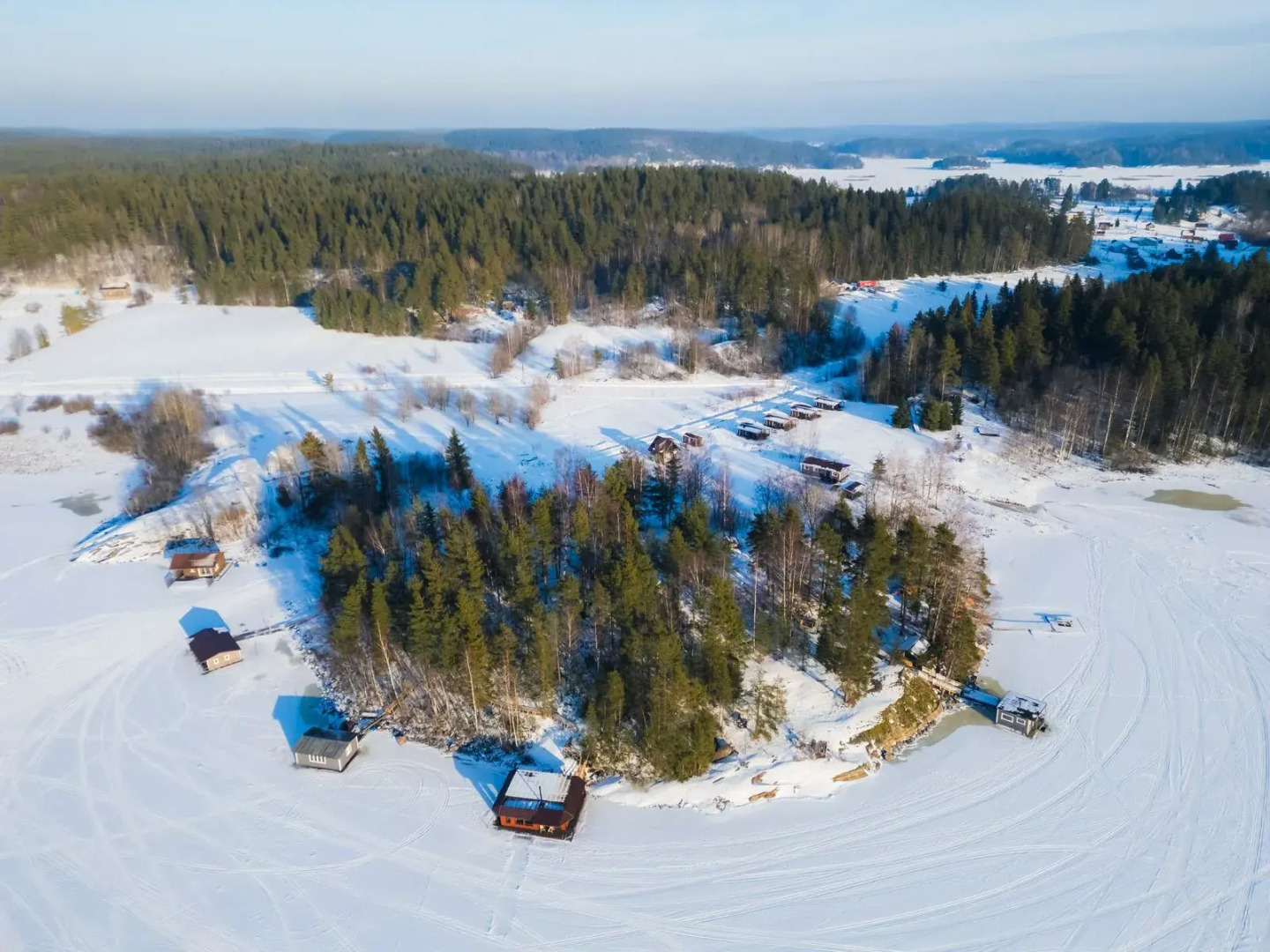 Шале Гостевой комплекс Берег Ладоги
