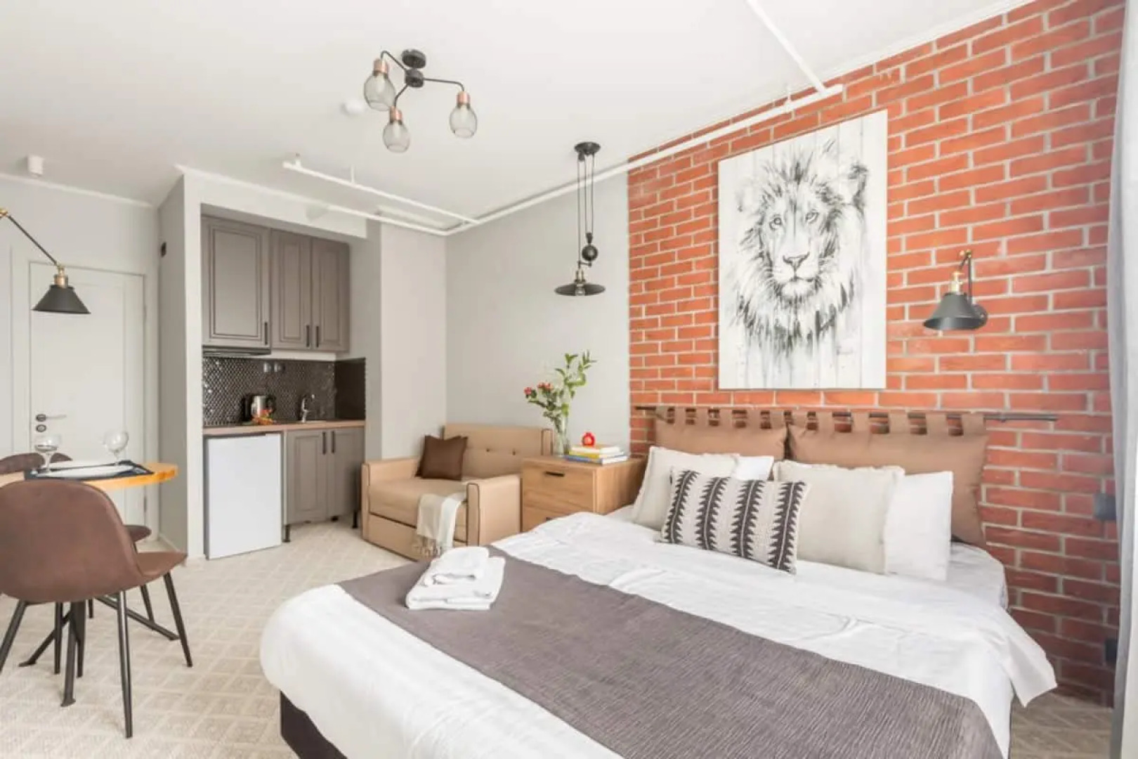 Апартаменты с Джакузи Лофт