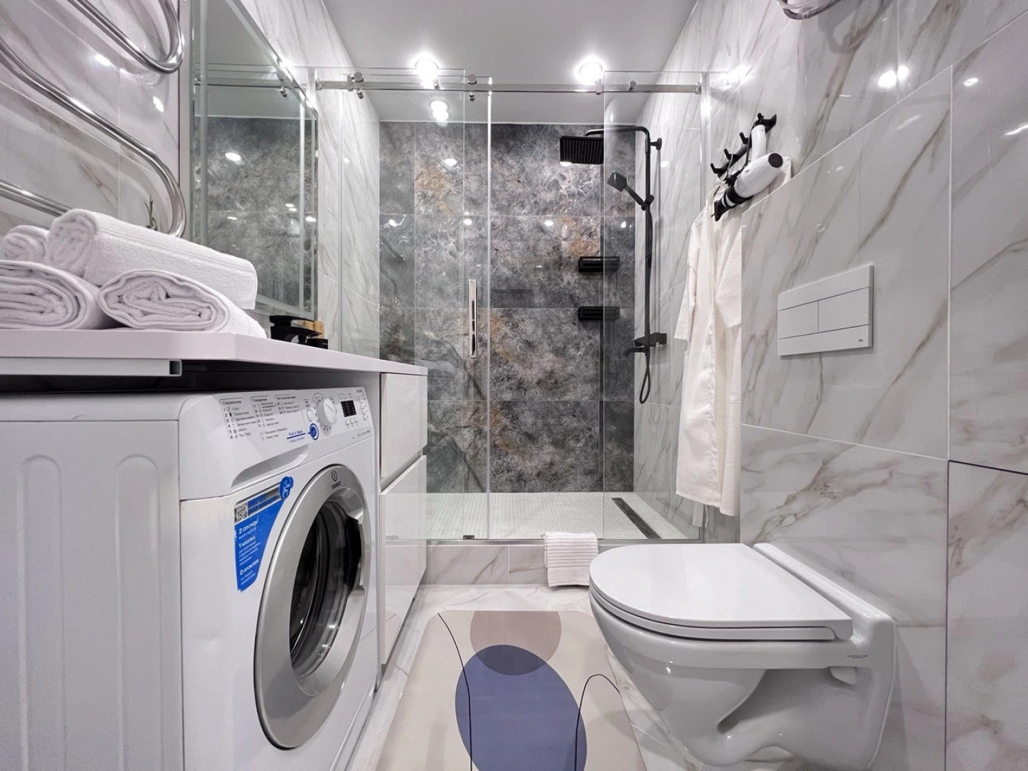 Апартаменты Bид на реку с террасы 13го этажа