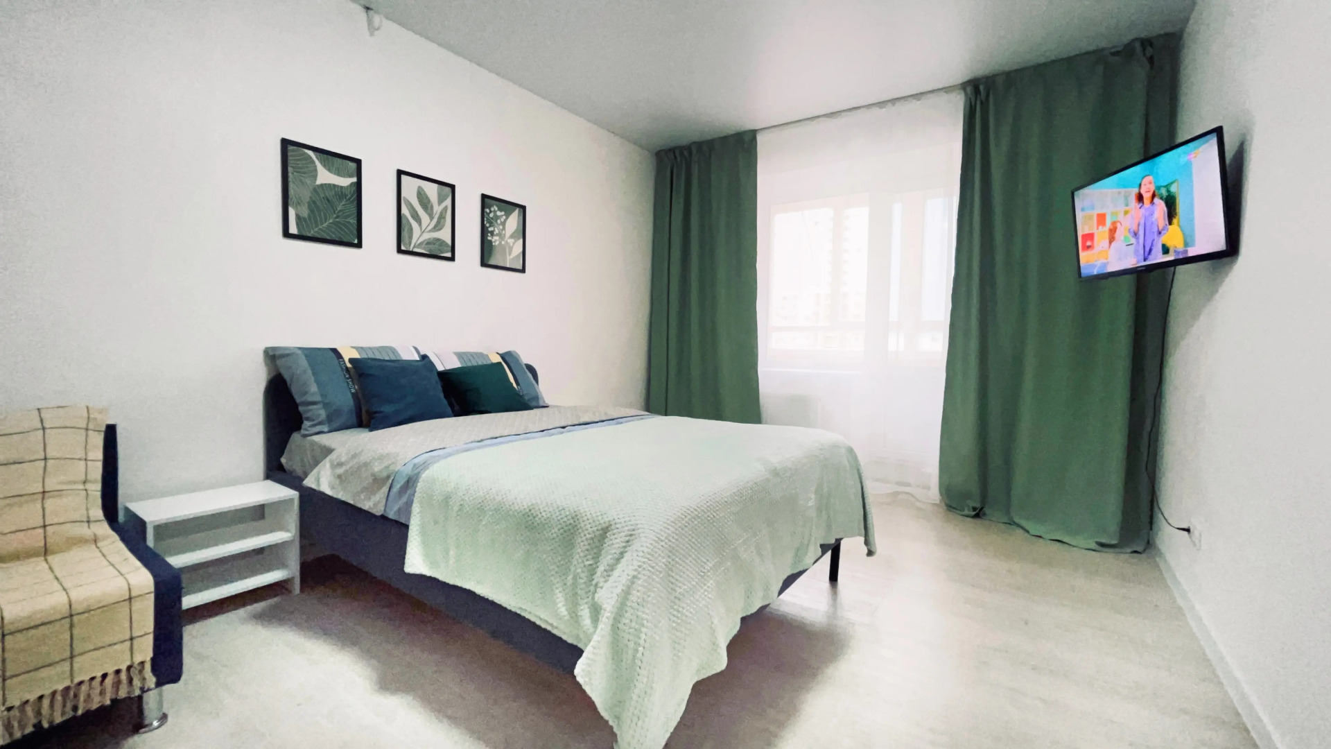 Квартира большая двухкомнатная с домашним кинотеатром