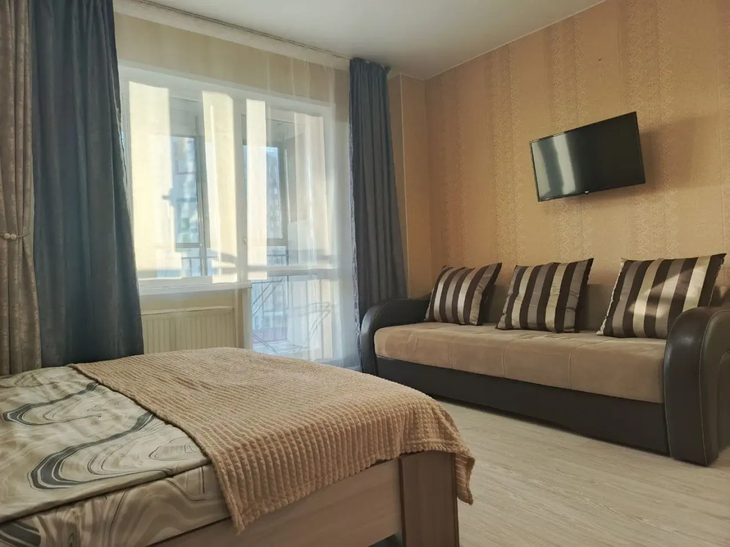 Апартаменты Уютная Студия в Самом Сердце Ново-Патрушево в ЖК Три Богатыря