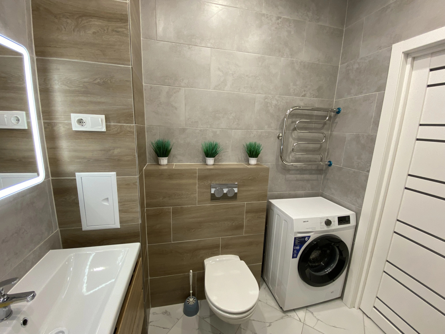 Квартира Теплая двухкомнатная квартира