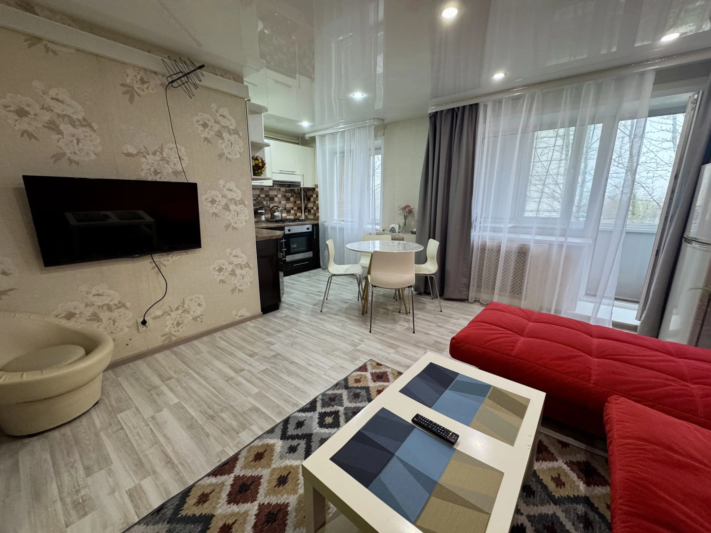 Апартаменты двухкомнатные в Центре