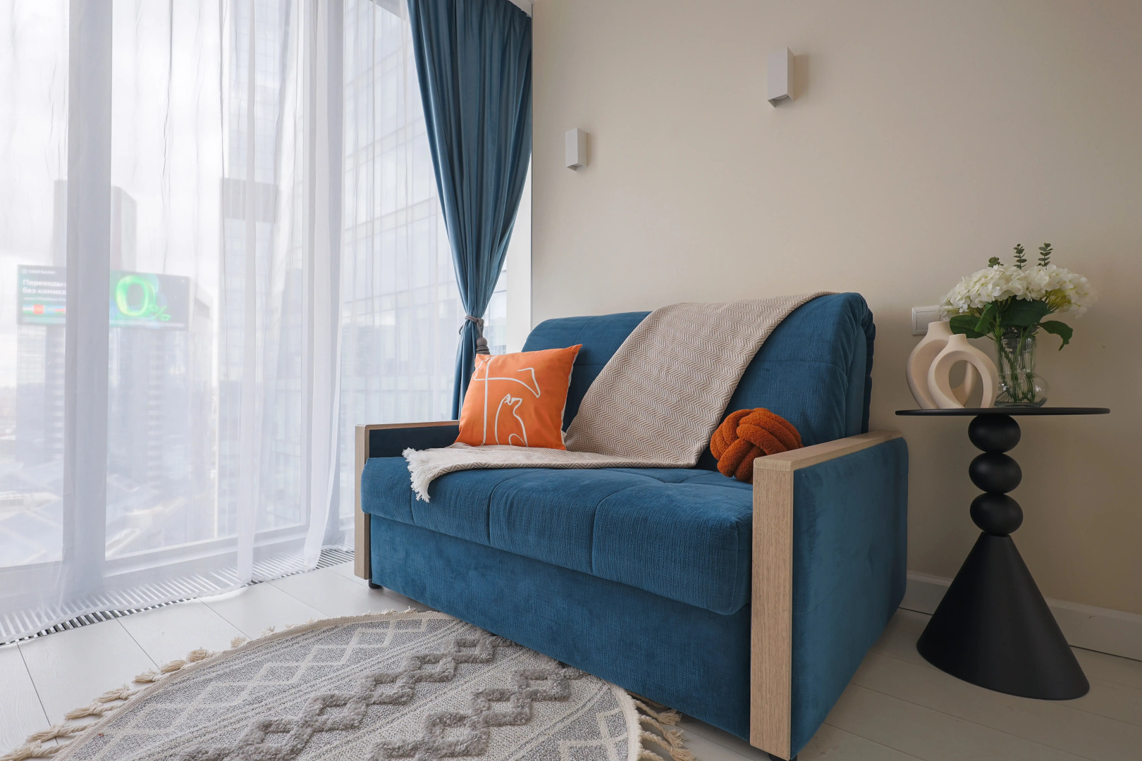 Апартаменты Full House на 19 этаже ОКО Towers Москва Сити