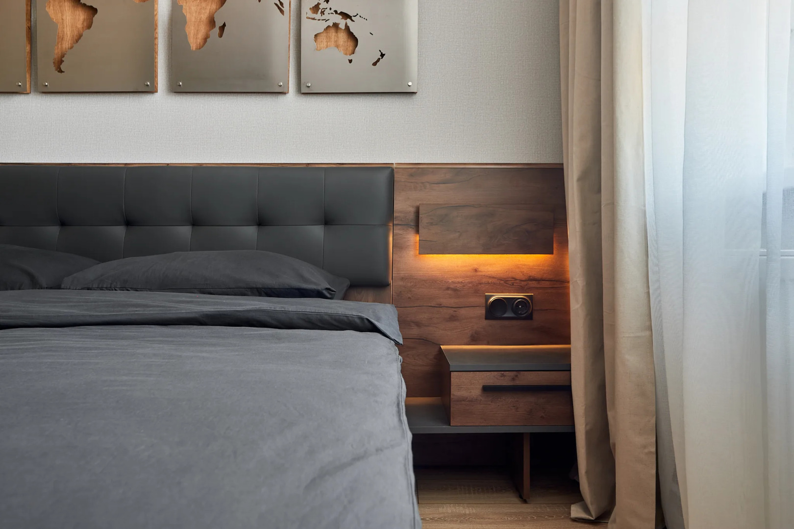 Квартира Дерево и Сталь