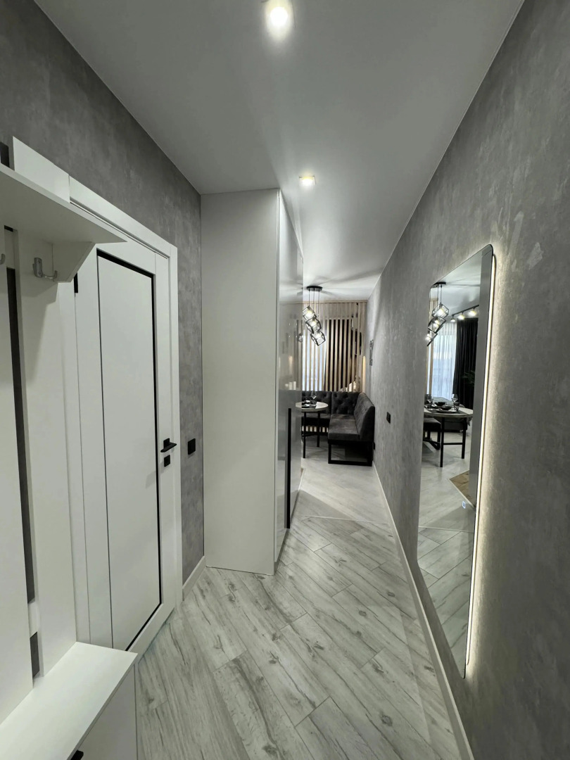 Апартаменты Видовая студия с дизайнерским ремонтом в центре ЖК Graff House