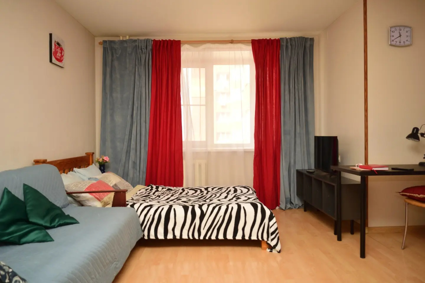 Квартира 1 комн. квартира на 4 чел