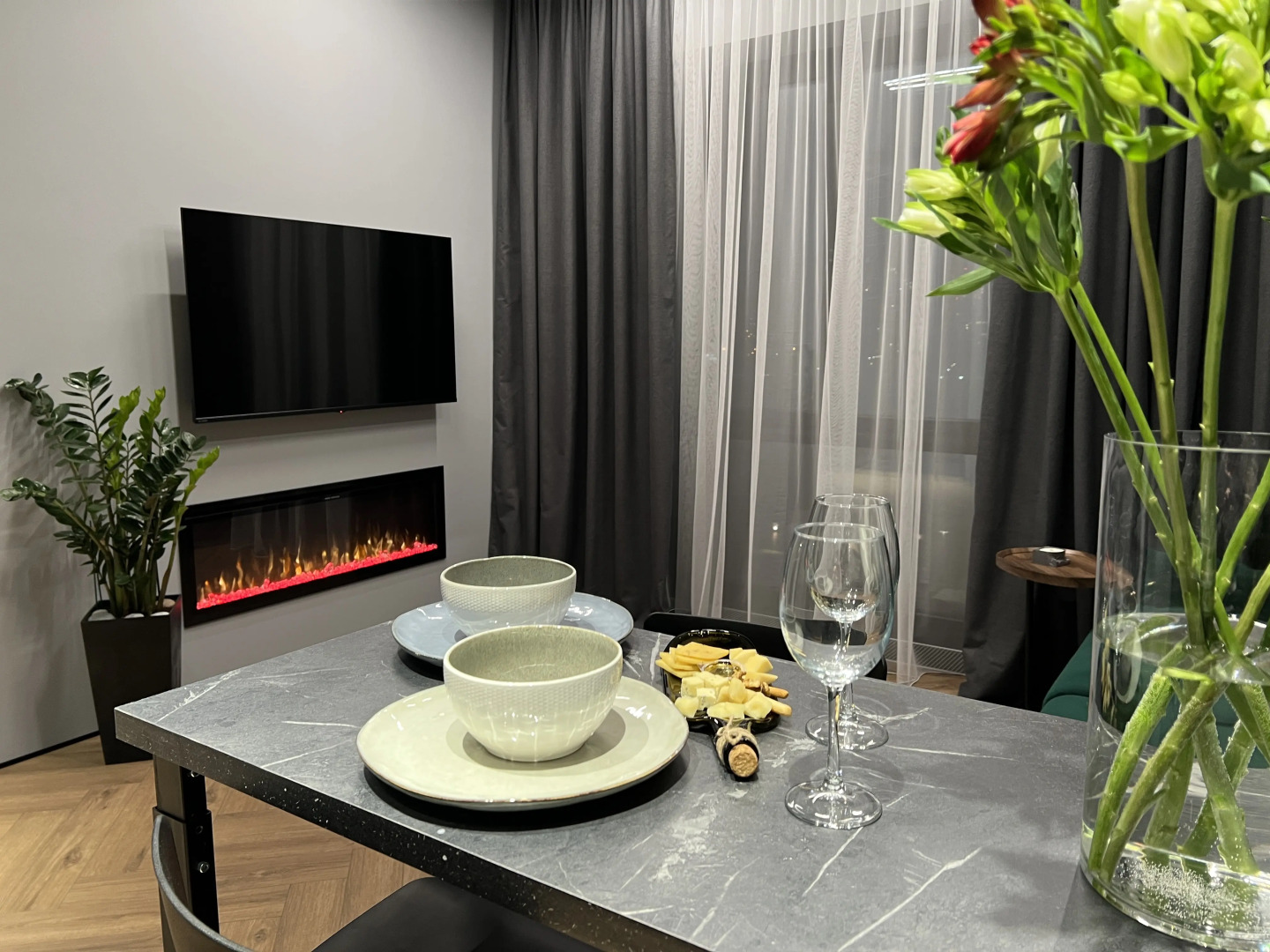 Квартира с Камином в Москве