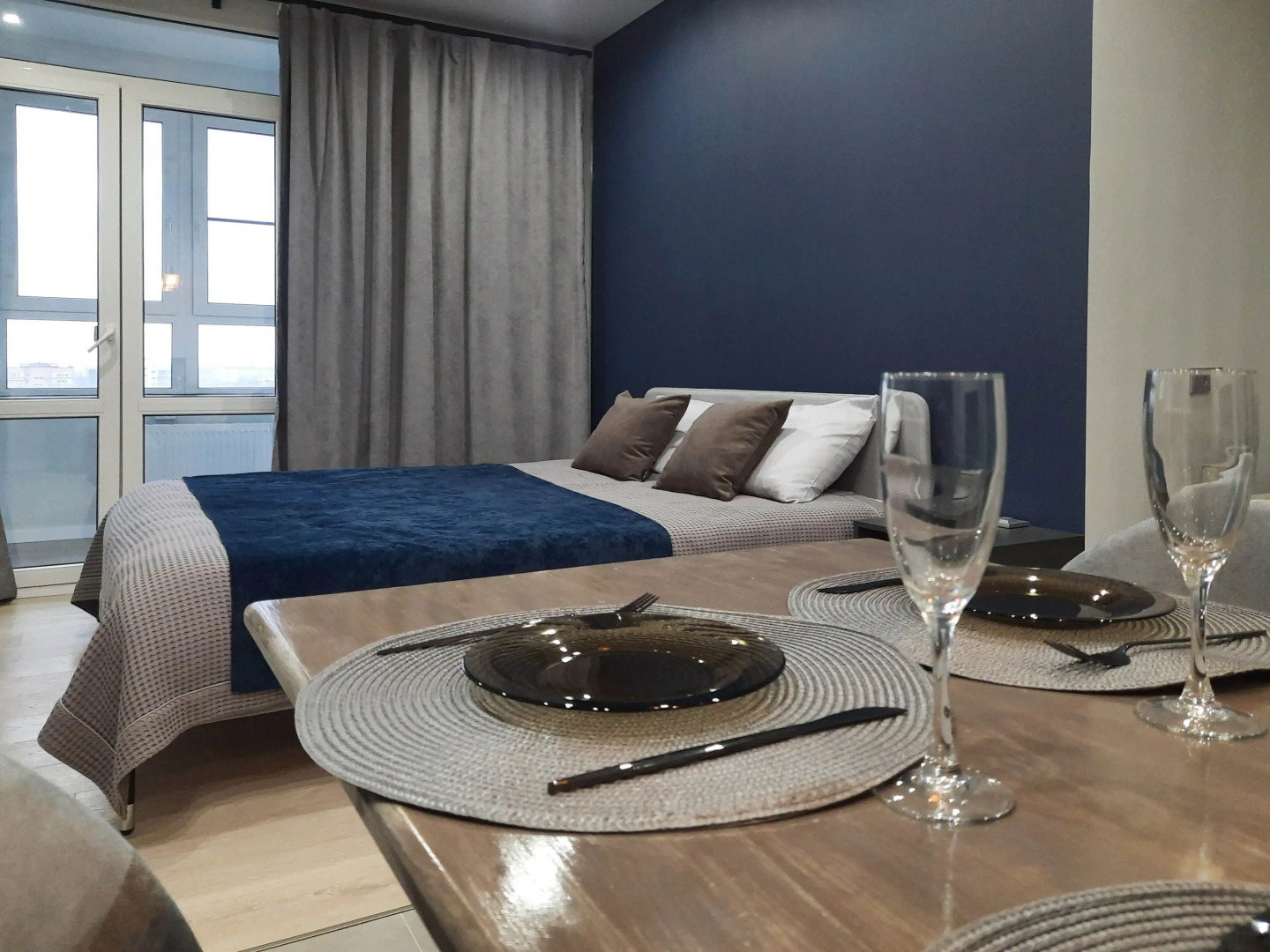 Квартира с Дизайнерским Ремонтом в Новом Доме