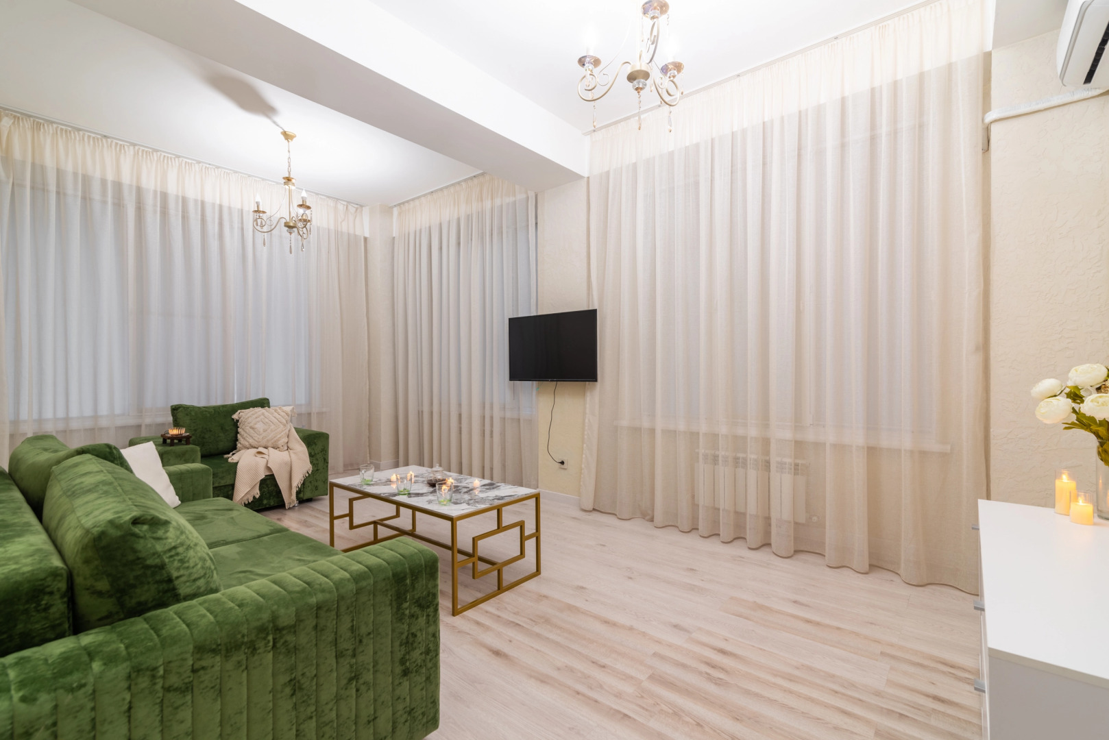 Апартаменты Двухкомнатные у моря