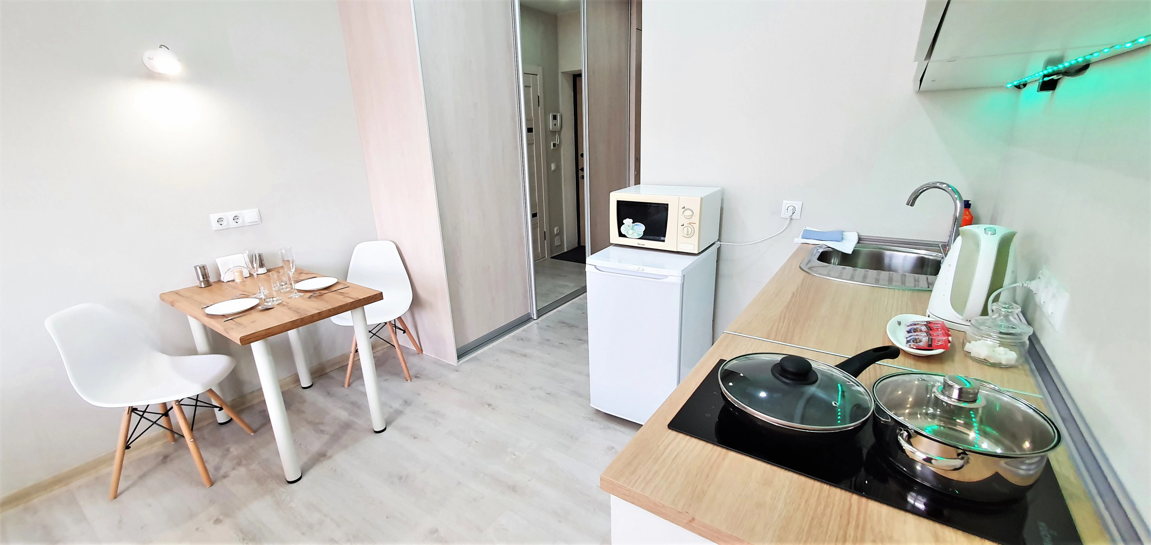 Апартаменты-студия в ЖК "Новин"