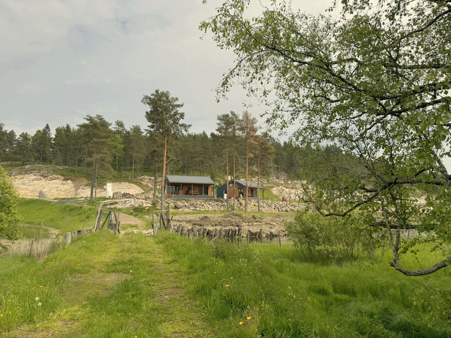 Частный дом Домики Ихоярви на озере (дом 4)