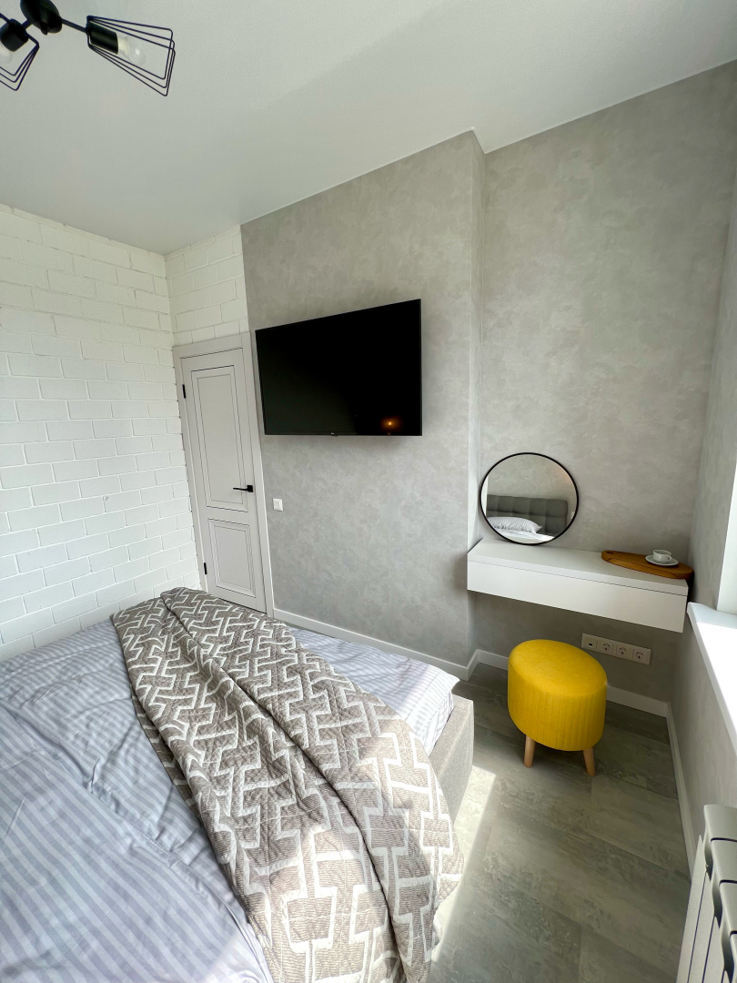 Квартира Уютная с большим балконом в новом ЖК Символ