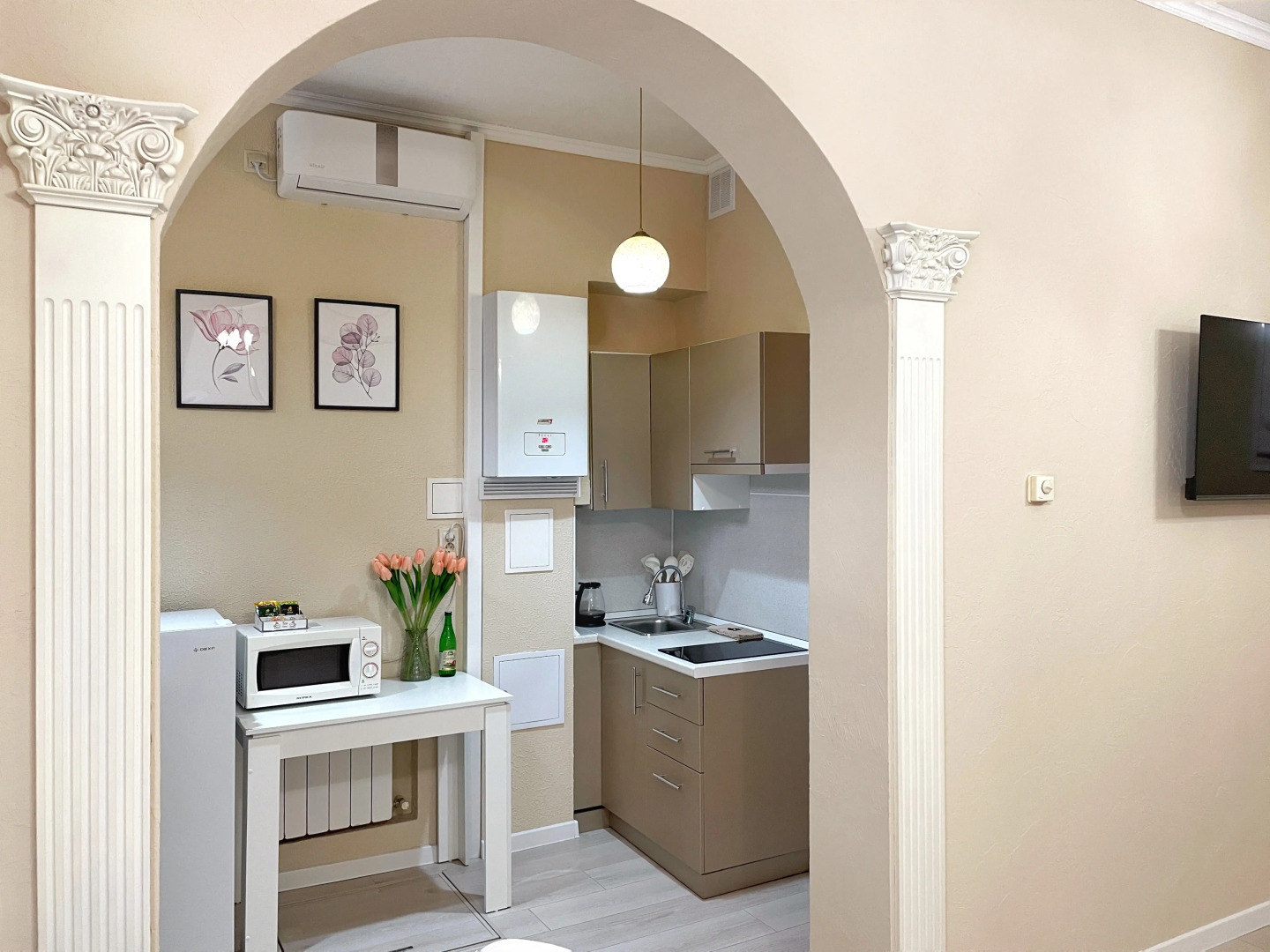 Уютная квартира студия на Бродвее