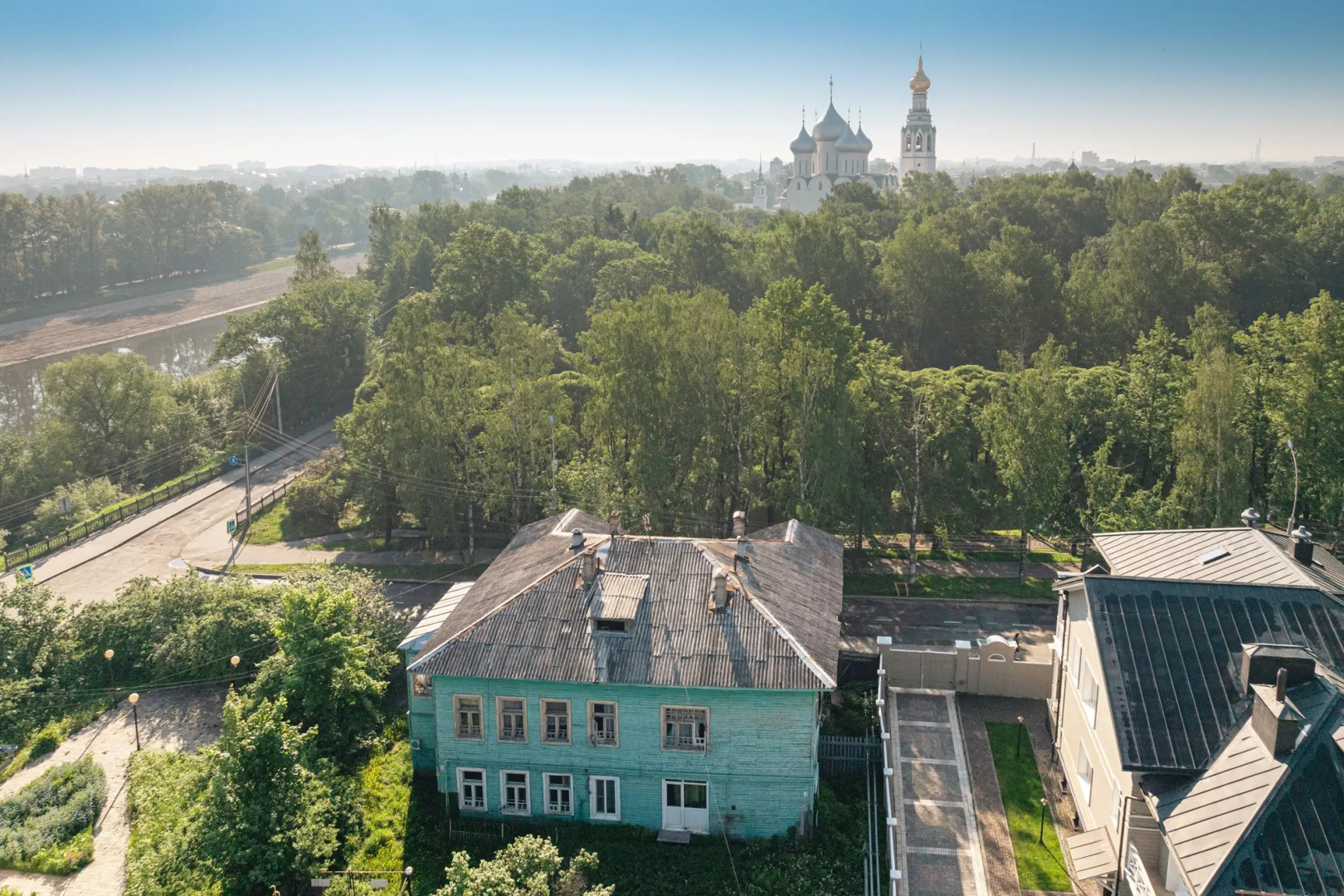 Квартира Зелёный дом на набережной вблизи Кремля