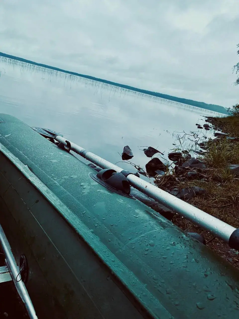 Шале с баней на берегу озера