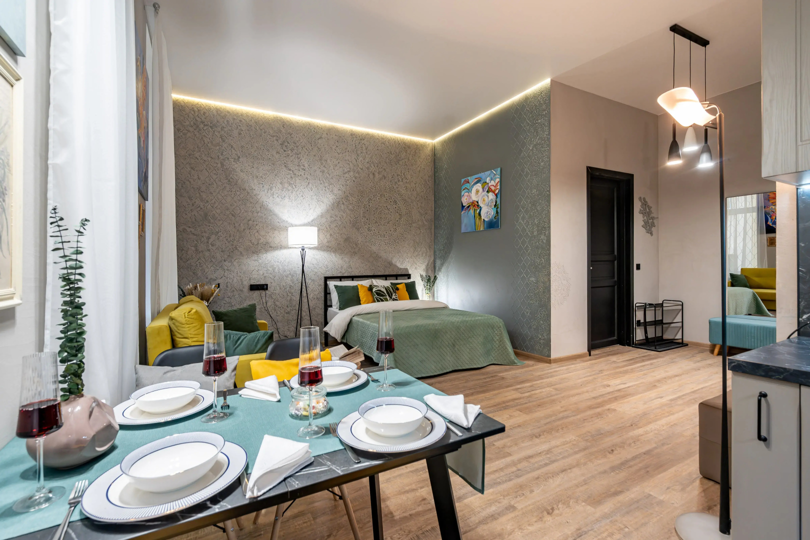 Апартаменты Sergeew Apartments студия на набережной Фонтанки