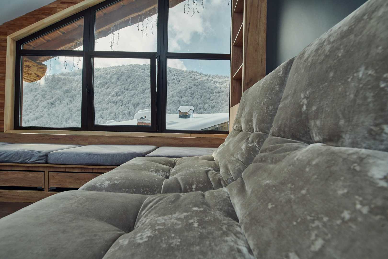 Шале Кедр 760, 5 спален, 12 гостей с бассейном и баней