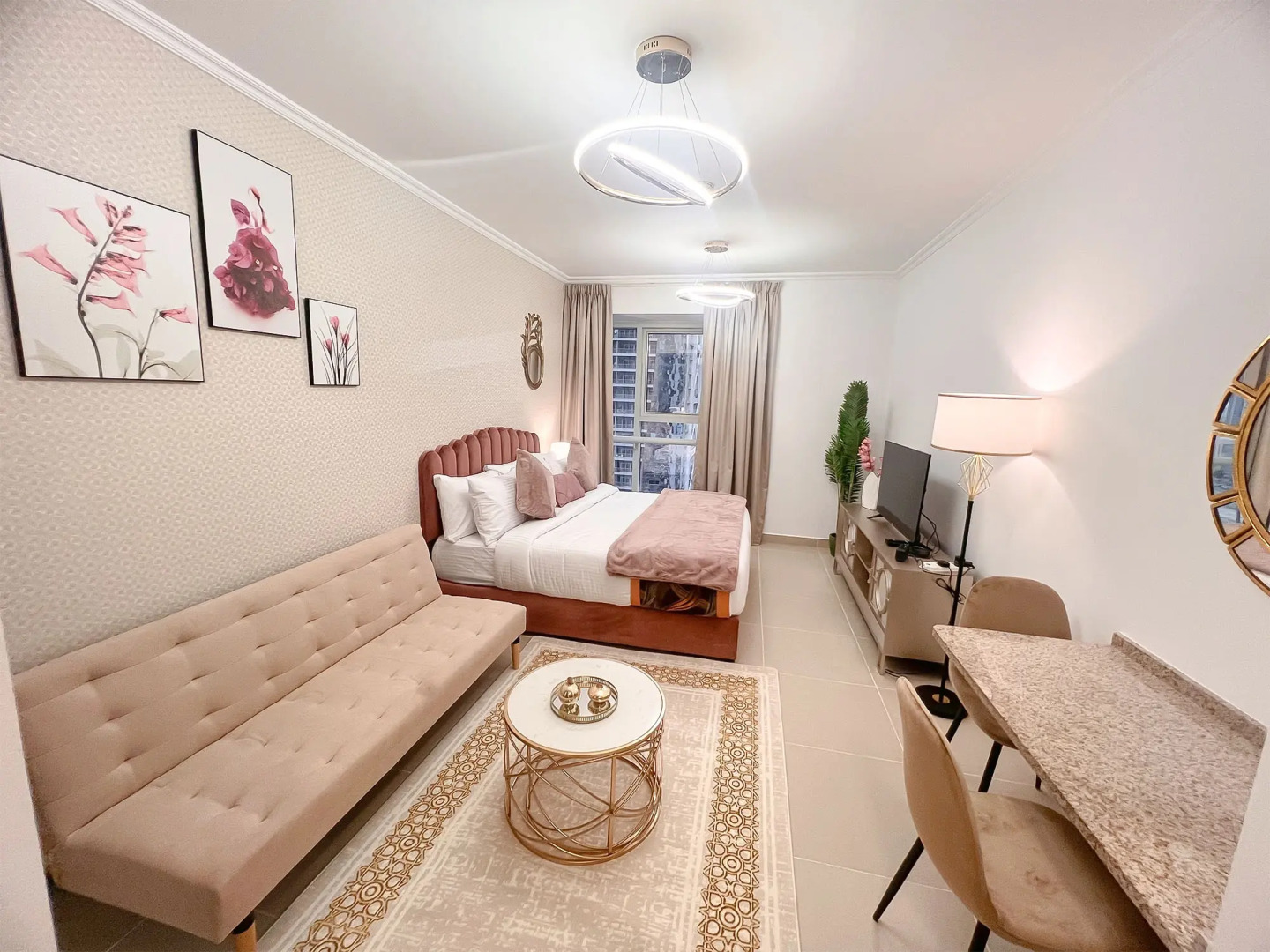 Апартаменты Cosmos Living Cozy Studio Near Dubai Marina