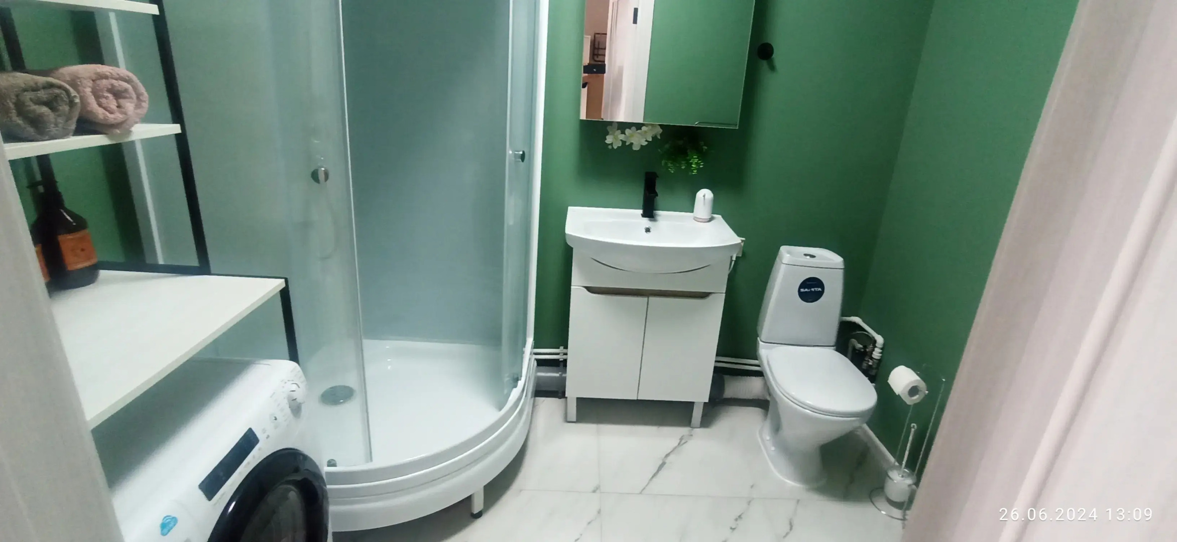 Квартира с красивым видом из окна в центре Челябинска