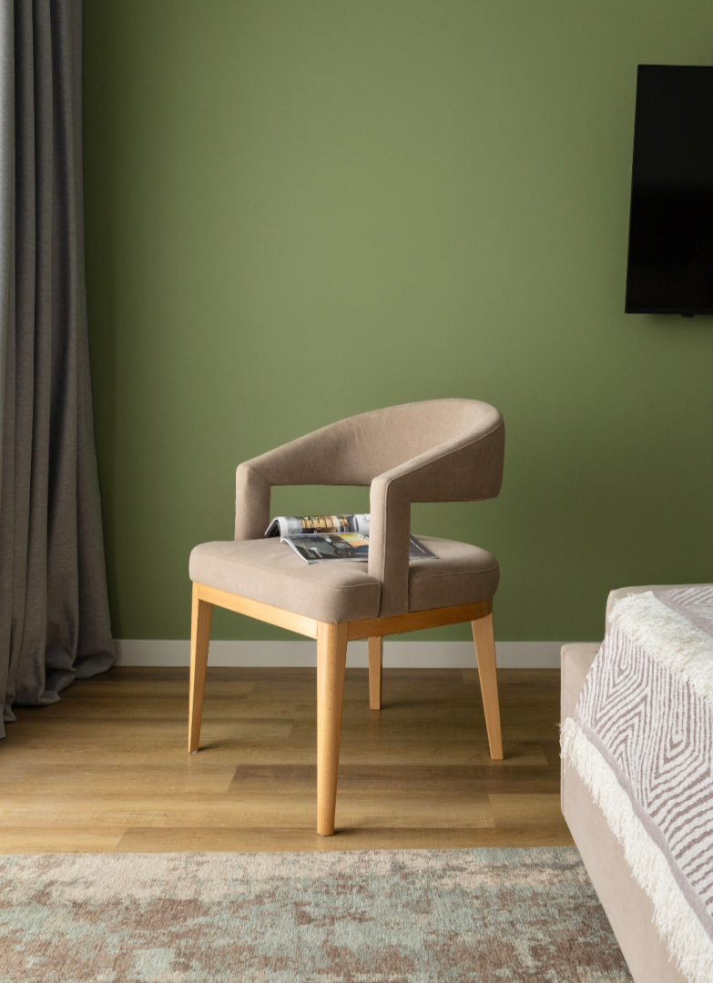 Квартира посуточно на Джигкаева, кровать Queen Size!