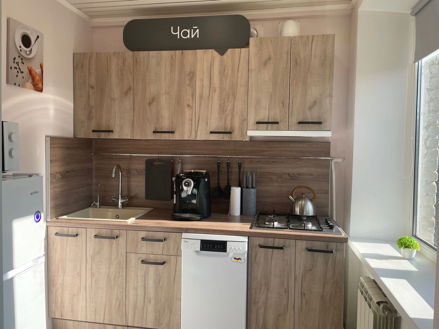 Апартаменты J&N Apartments Трёхместная студия с балконом в центре города Московский 16