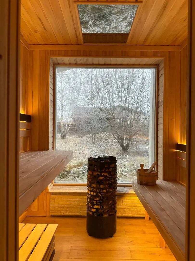 Частный дом Сканди коттедж с сауной