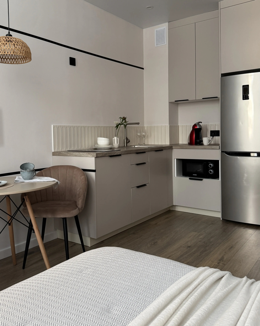 Квартира Комфортная студия на Набережной рядом с термами Баден-Баден