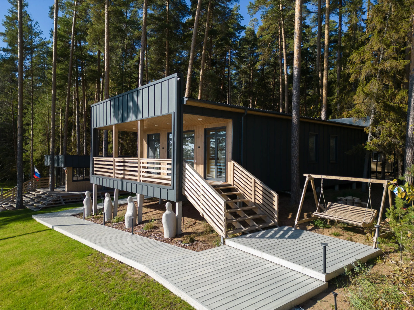 Вилла Комфортабельный дом на берегу Камы