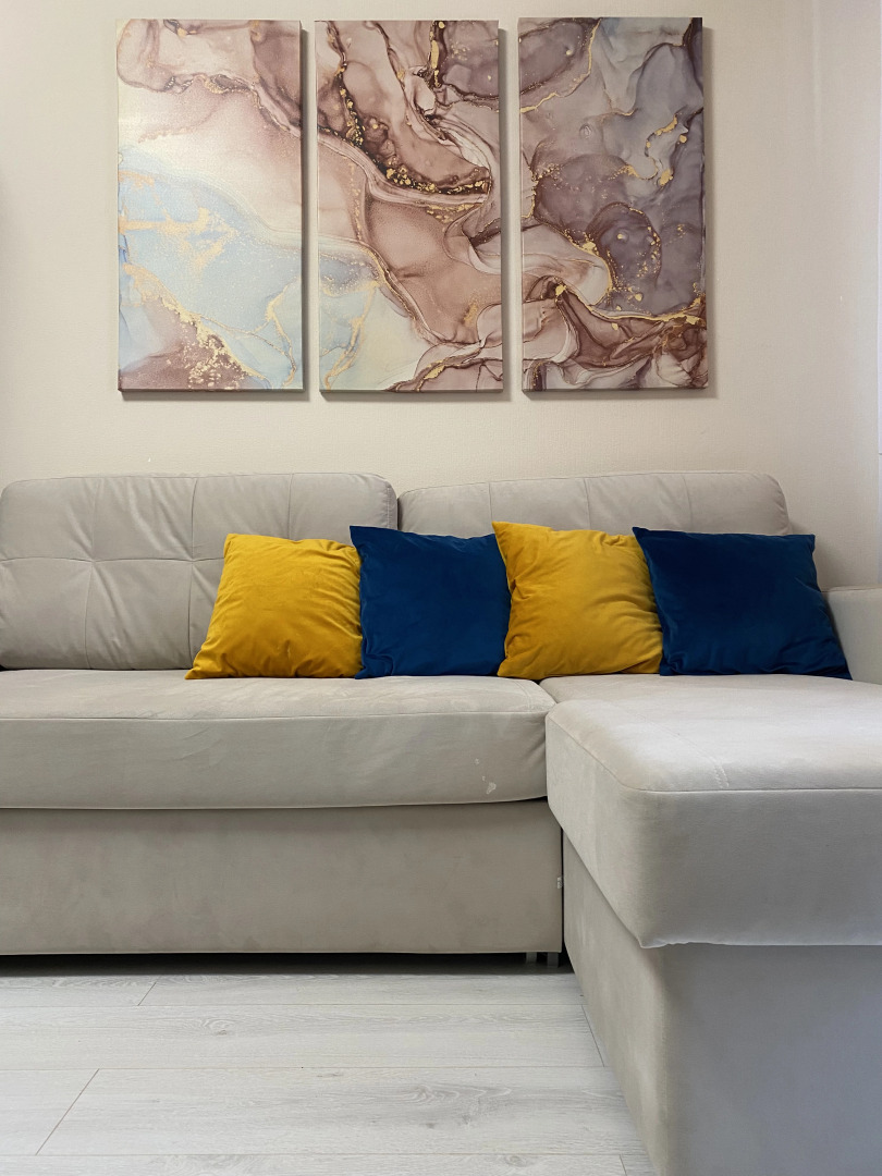 Квартира 1K c дизайнерским ремонтом в Приморском районе