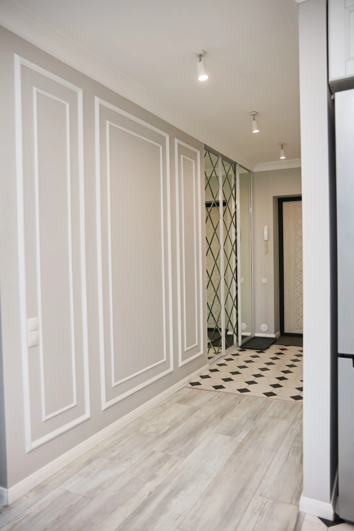 Апартаменты Luma White #2 в центре города с красивым видом на балконе