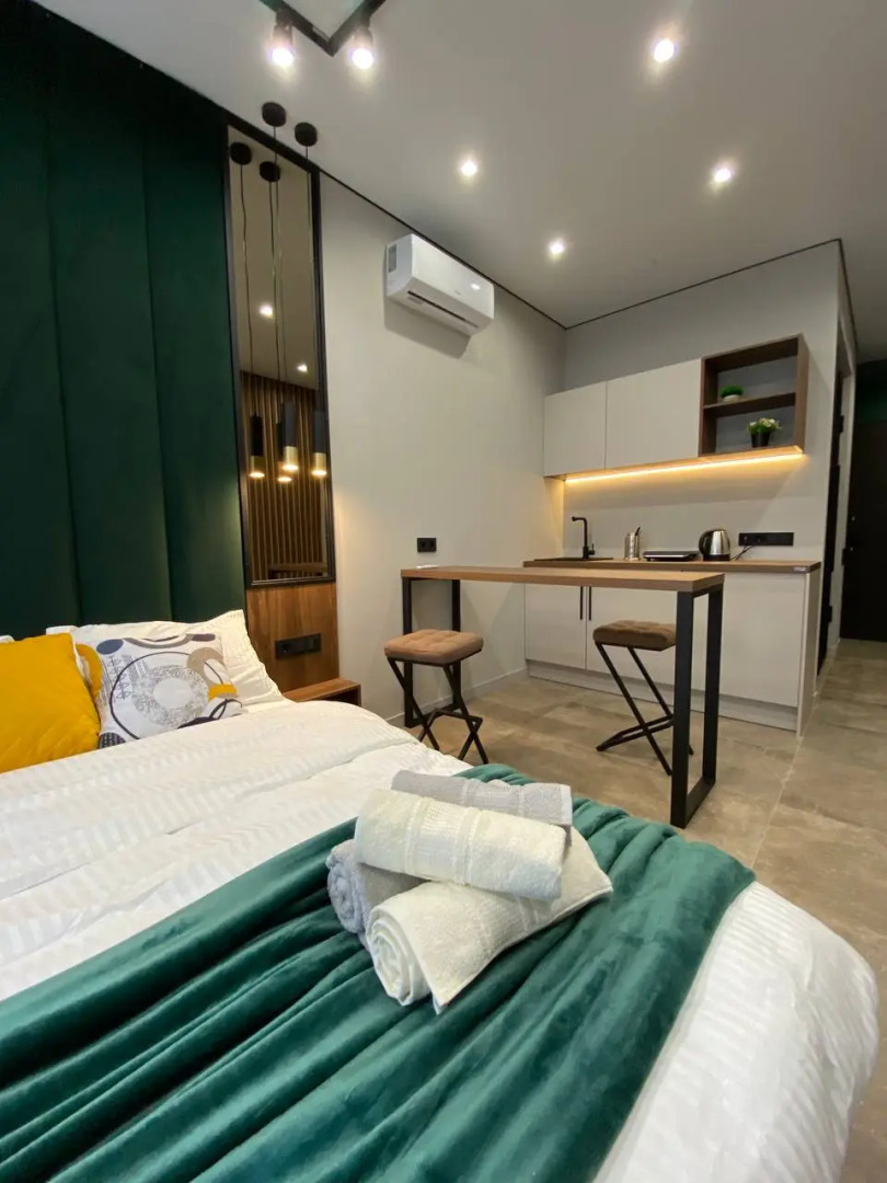 Апартаменты Студия на Шелепихинской Набережной Сапфир