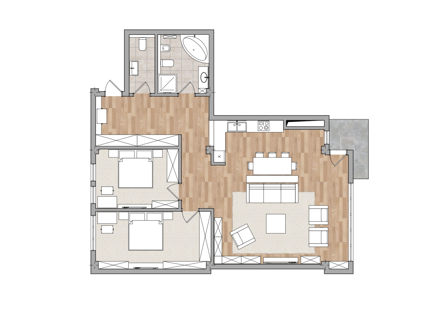 Апартаменты Дача Штейнгольца 4