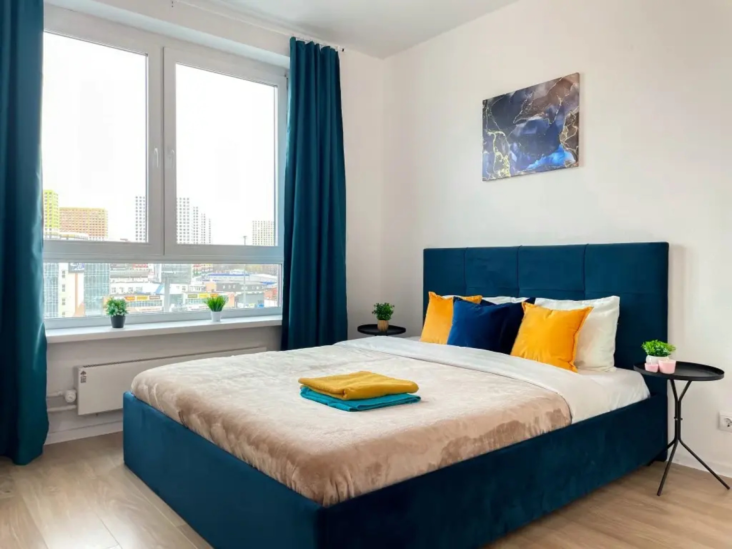 Апартаменты Sunny Days Apartment Оранж Парк 13