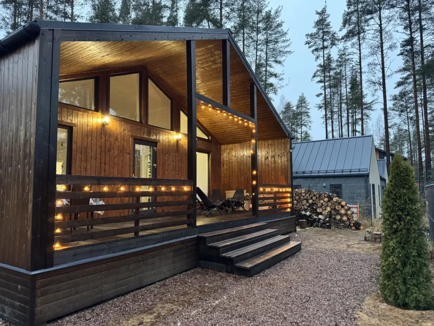 Частный дом Коттедж Лесное озеро