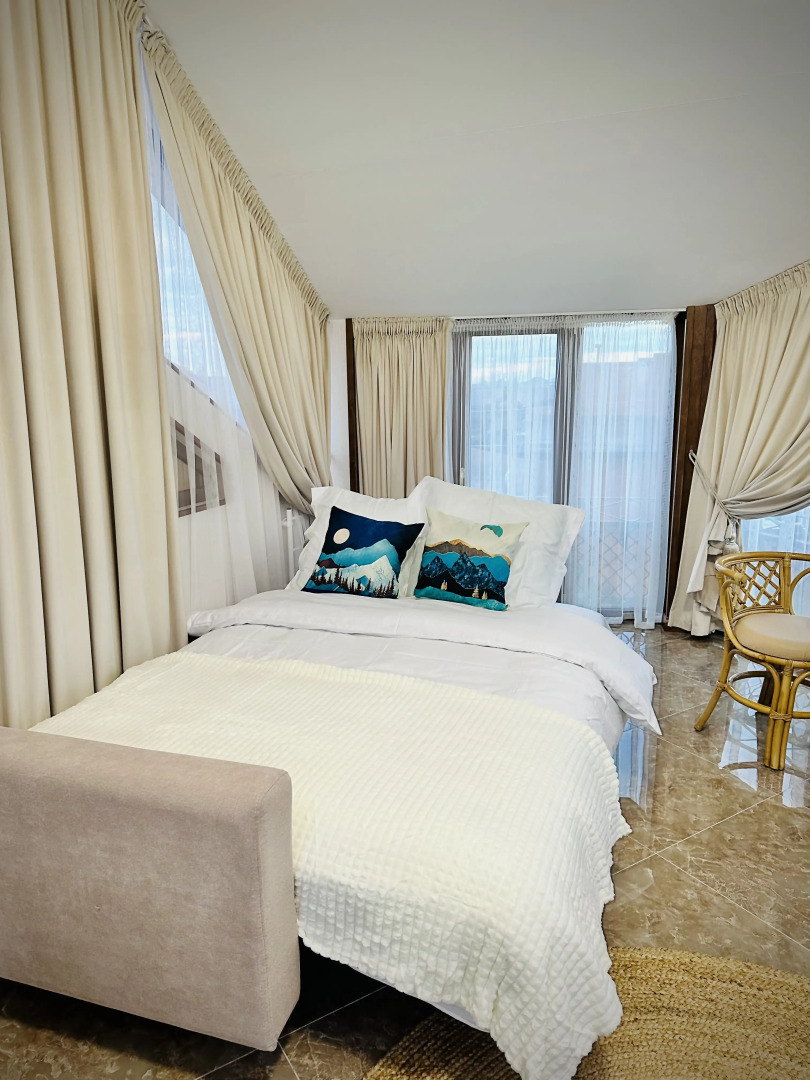 Апартаменты с видом на горы в оздоровительном центре Река Жизни