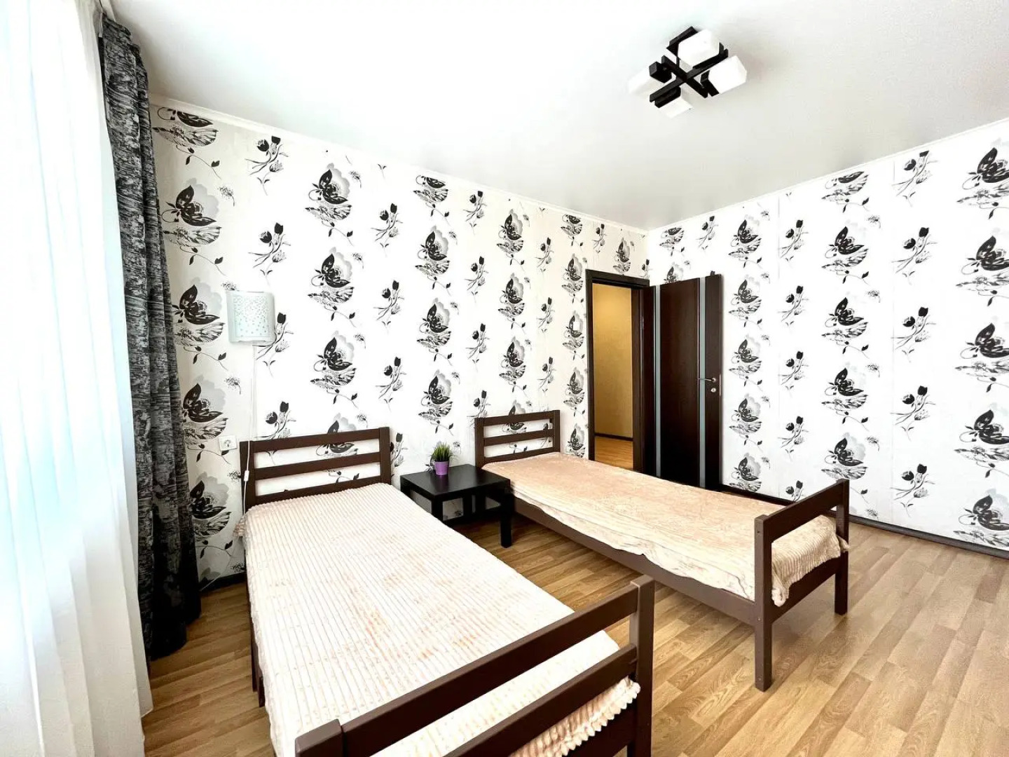 Квартира Двушка до 7 человек Раздельные комнаты 2 балкона