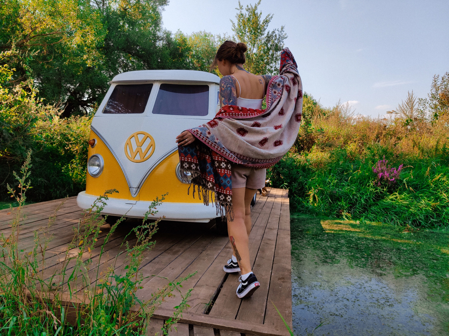 Глэмпинг Hippy Hotel