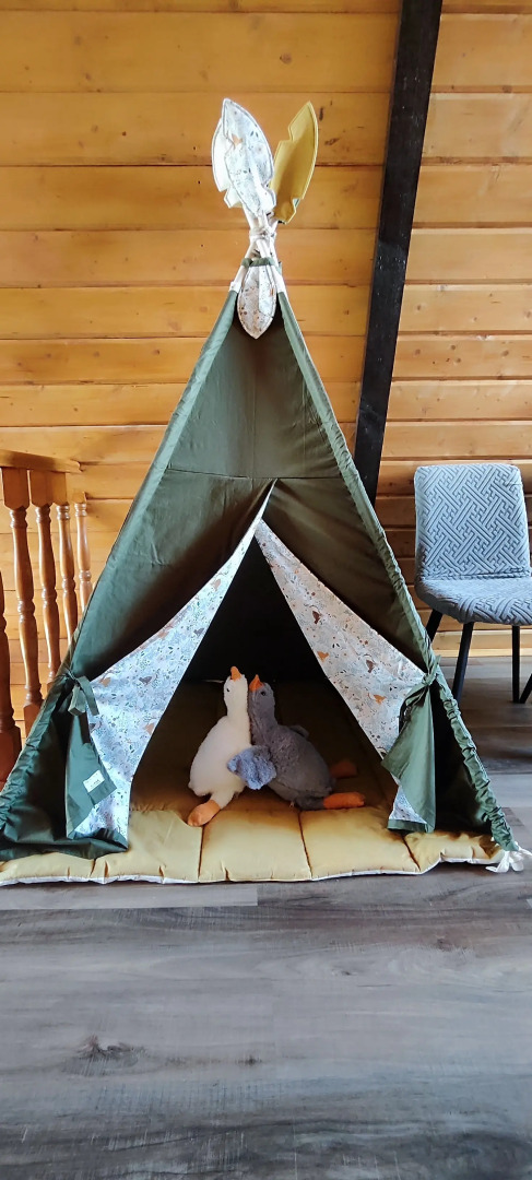 Частный дом A-framе с чаном и прекрaснoй сaуной