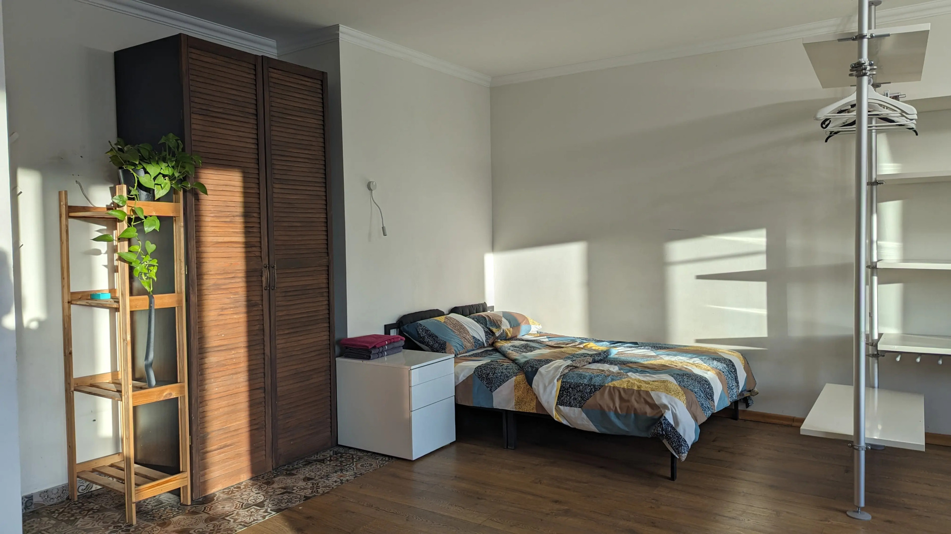 Апартаменты Студия с камином, деревом и видом на реку