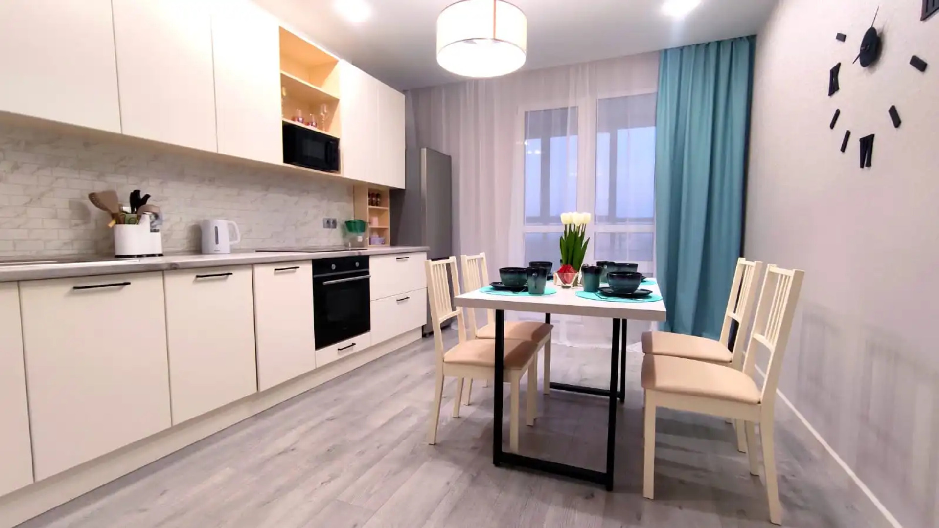 Апартаменты двухкомнатные Татьянин Дом вблизи Амура и парка Северный