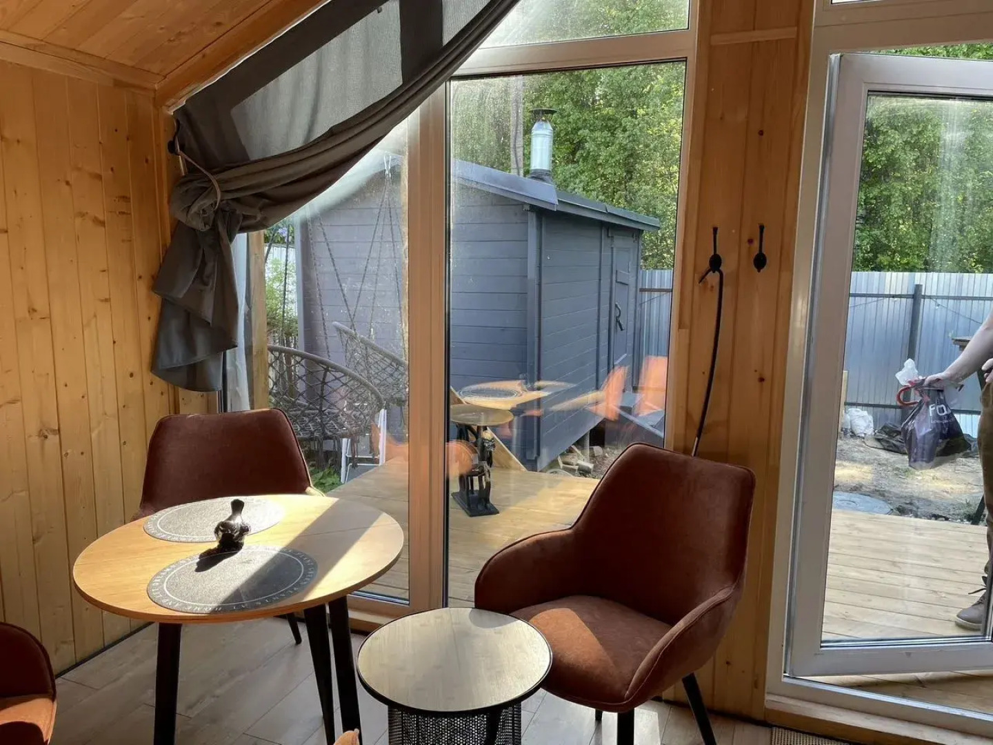 Частный дом С бaней и сибирcким банным чаном